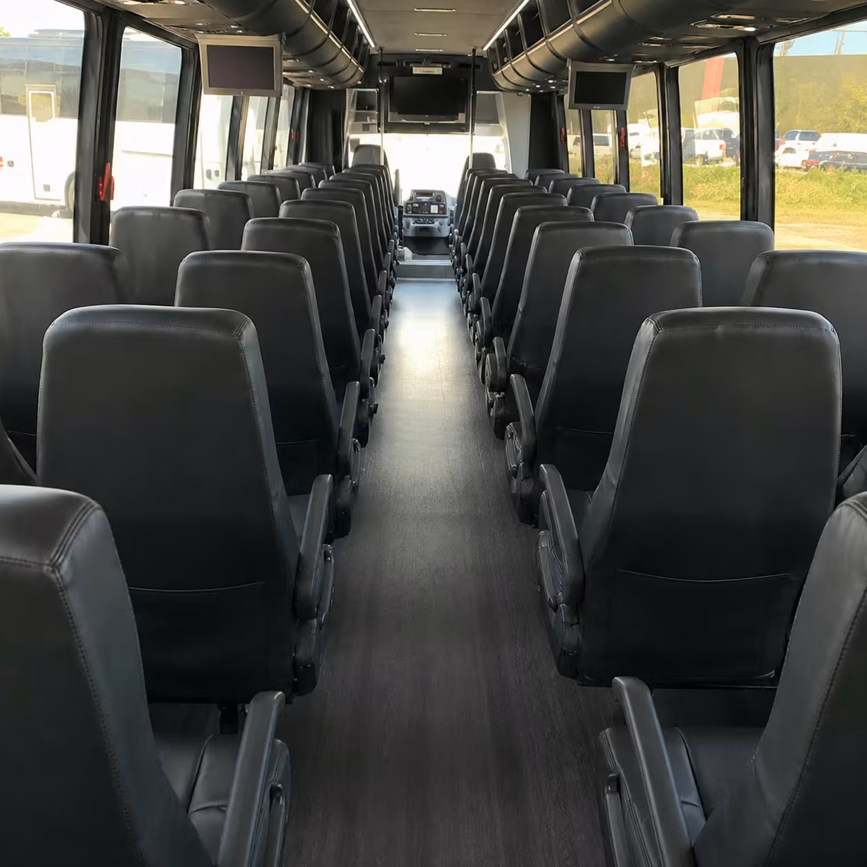 35 passenger minibus inside