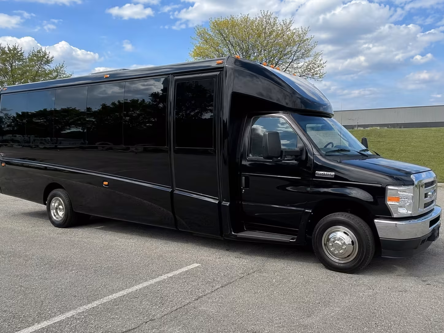 bridal party minibus rentals for your inglewood wedding day
