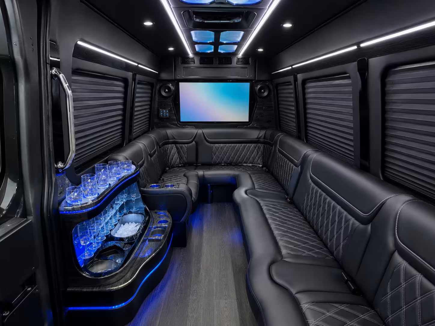custom prom transportation in inglewood with multiple stops