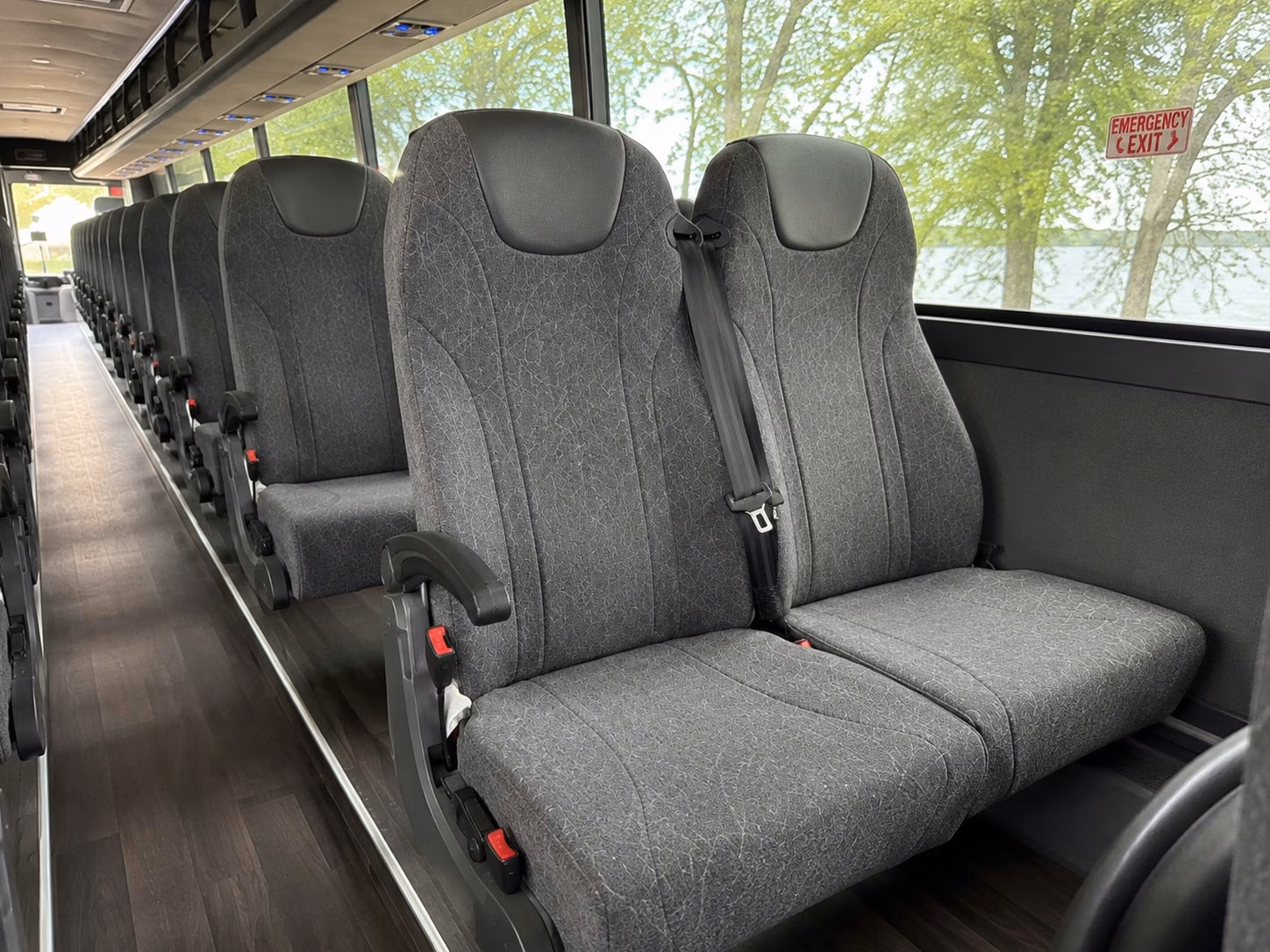 inglewood charter bus interior