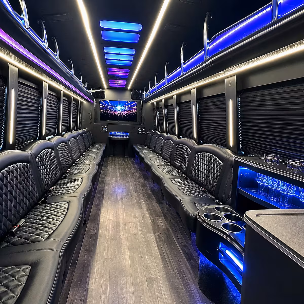 inglewood party bus rental