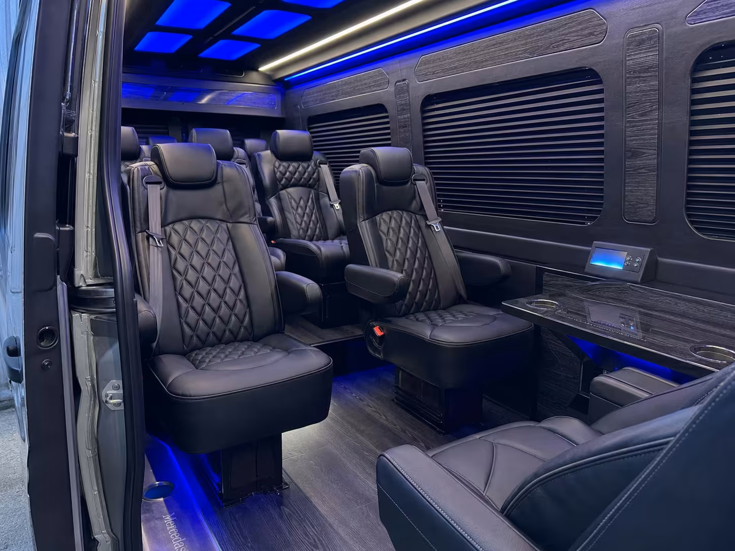 sprinter van transportation for groups and events across inglewood