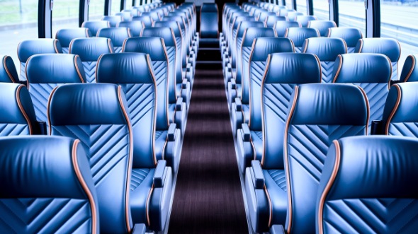 50 passenger charter bus interior inglewood