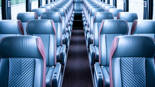 55 passenger charter bus interior inglewood