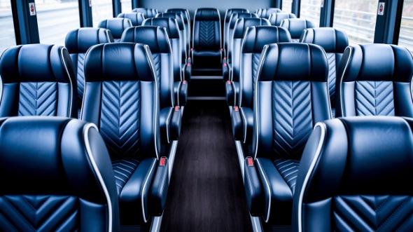 inglewood 15 passenger minibus inside