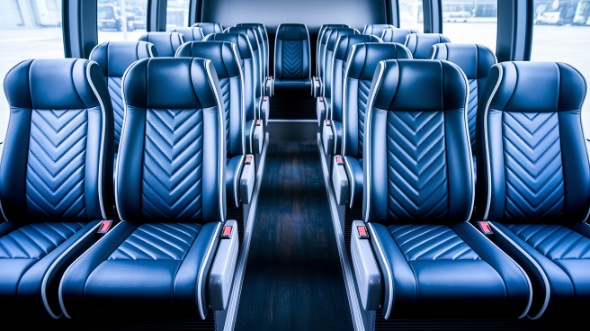 inglewood 25 passenger minibus inside