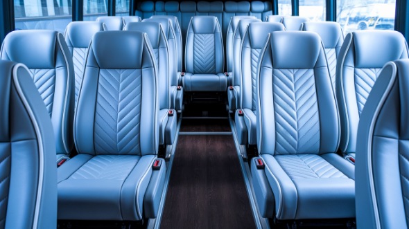 inglewood 30 passenger minibus inside