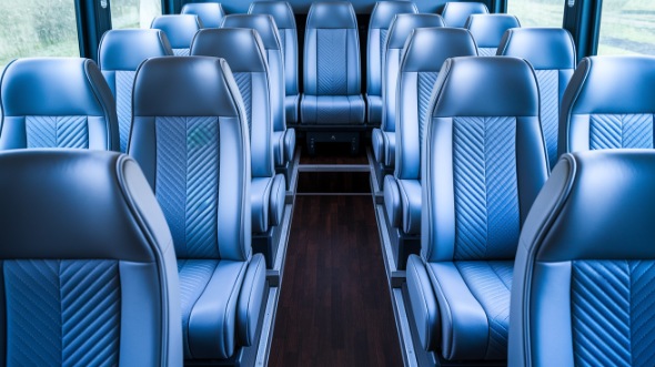 inglewood 35 passenger minibus inside